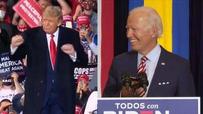 Trump and Biden