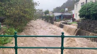 Flooding Isle of Man