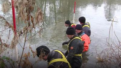 Police divers