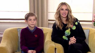 Jacob Tremblay and Julia Roberts.