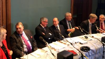 Panellists on the Inverness and Nairn hustings