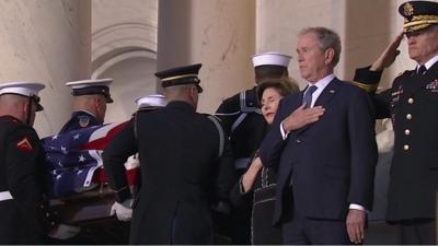 President George W Bush