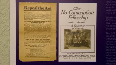 Posters relating to conscription