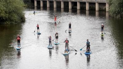 Ducan Liddell and Matt Potter arrive in Shrewsbury