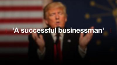 Trump supporters, in their own words, tell the BBC why they think his business experience will translate well to being president.