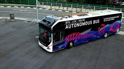 The Volvo autonomous bus