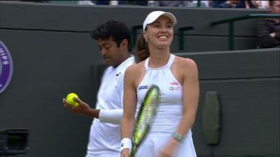 Hingis and Paes