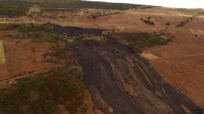 Tylorstown land slip