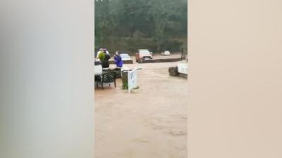 flooding in Devon