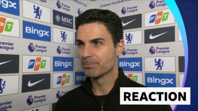 Arsenal manager Mikel Arteta 