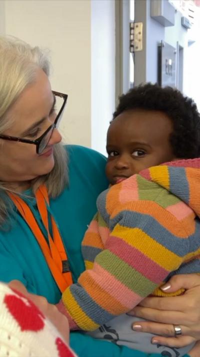 A session taking place at Home Start in Berkshire