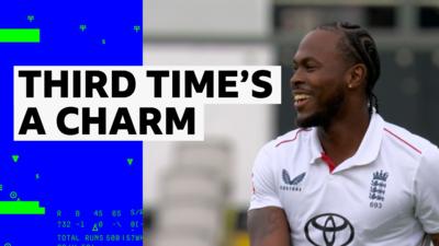 Jofra Archer of England