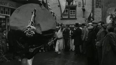 Dancers celebrating in Cornwall.