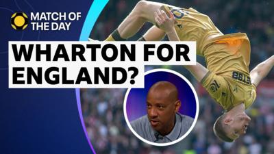 Dion Dublin and Adam Wharton