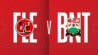 Fleetwood Town v Barnet graphic