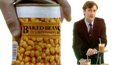 A can of baked beans and Kieran Prendiville