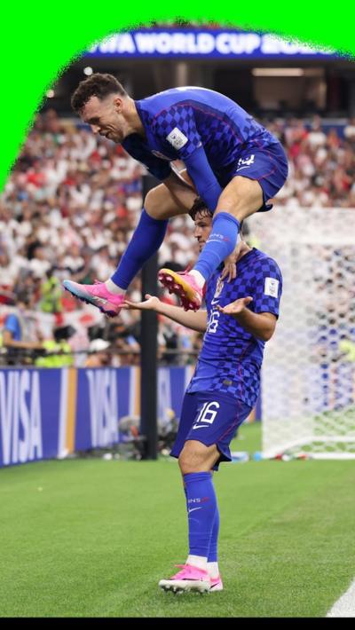 Croatia celebrate