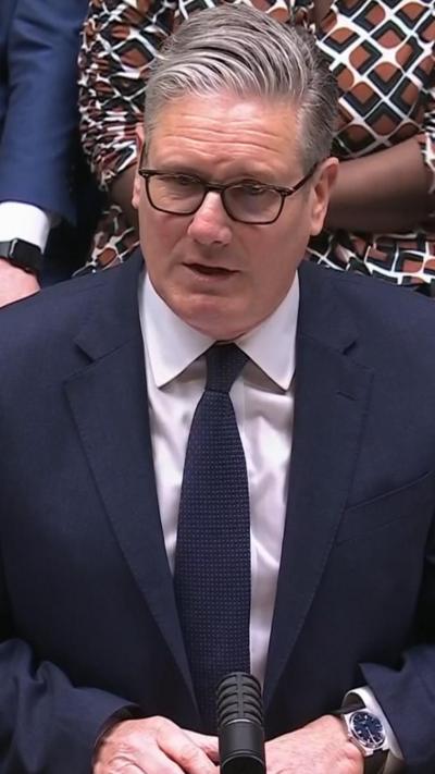 Keir Starmer speaking