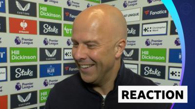 Liverpool manager Arne Slot