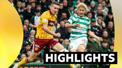 Celtic v Motherwell highlights