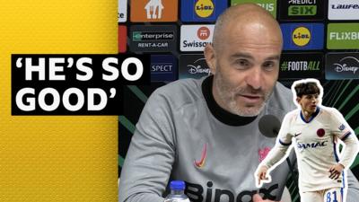 Chelsea boss Enzo Maresca