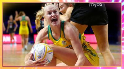 Australia celebrate win over New Zealand