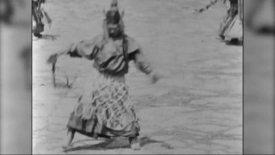 The earliest known footage of Tibet in 1922. It shows a dancer wearing an apron made from human bones