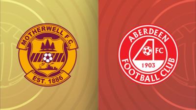 Motherwell and Aberdeen badges