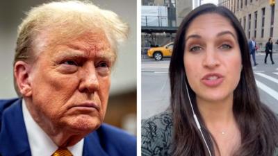 Donald Trump and Nada Tawfik