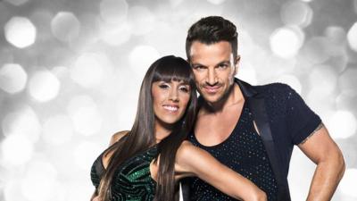 Peter Andrew and Janette Manrara