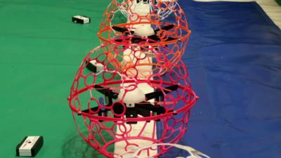 drone soccer quad-copters