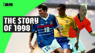 Zinedine Zidane, Rivaldo and Dennis Bergkamp.