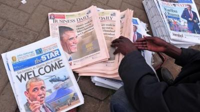 Kenyan newspapers