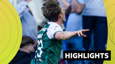 Hibs highlights graphic