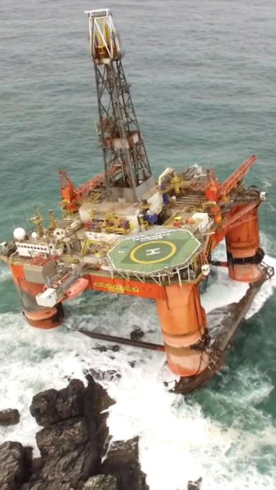 Transocean Winner air na creagan an Dail Mòr