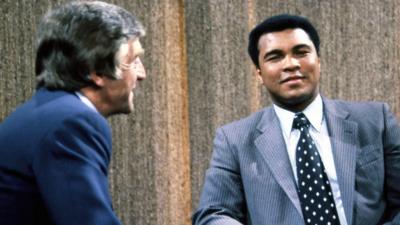 Michael Parkinson and Muhammad Ali