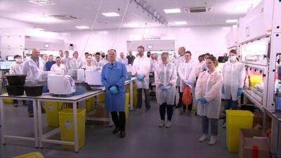 Staff at Milton Keynes Hospital