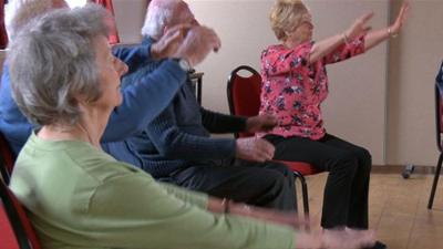 Parkinson's group in Powys