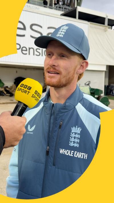 Jordan Cox talking to the bbc 