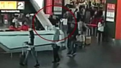 Footage from Kuala Lumpur airport said to show attack on Kim Jong-nam