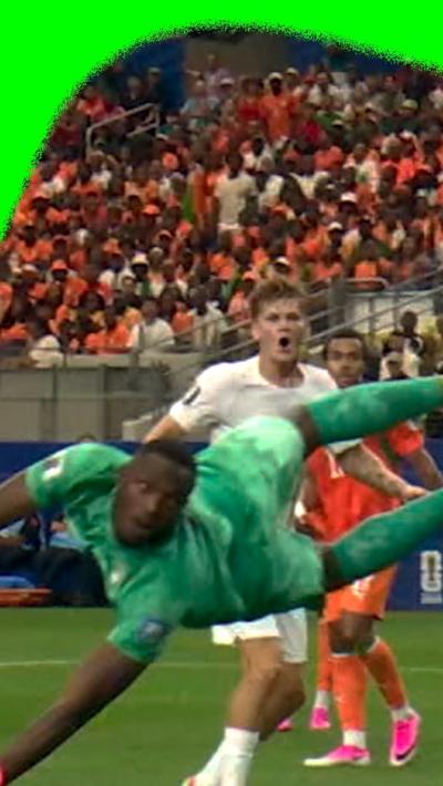David Moller Wolfe reacting to the opening goal 