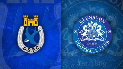 Dungannon Swifts v Glenavon badges