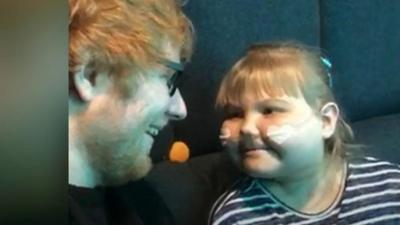 Ed Sheeran with Melody