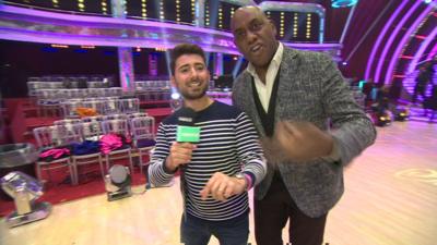 Ricky Boleto and Ainsley Harriot