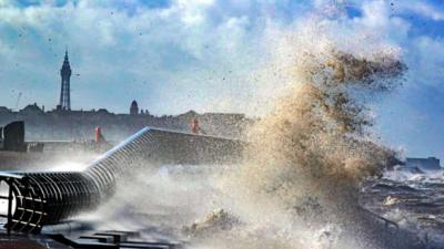 storm in blackpool