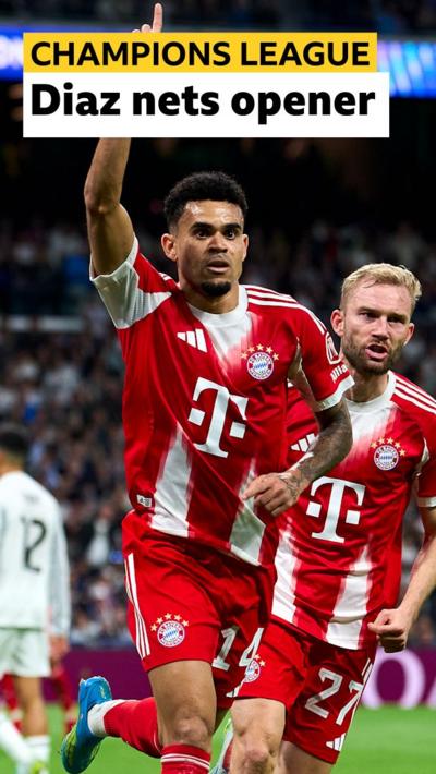 Luis Diaz celebrating