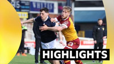 Dundee v Motherwell highlights