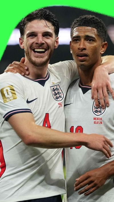 Declan Rice and Jude Bellingham
