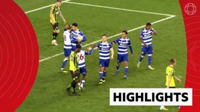 Reading players celebrate