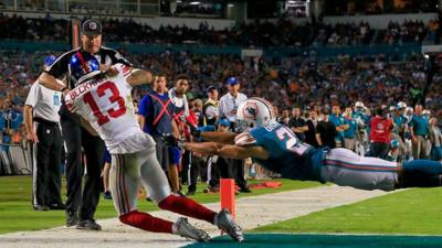 NFL: Odell Beckham Jr stars again for the New York Giants